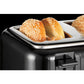 Proctor Silex Wide Slot 4-Slice (Black) Toaster - 24215PS