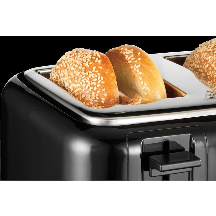 Proctor Silex Wide Slot 4-Slice (Black) Toaster - 24215PS