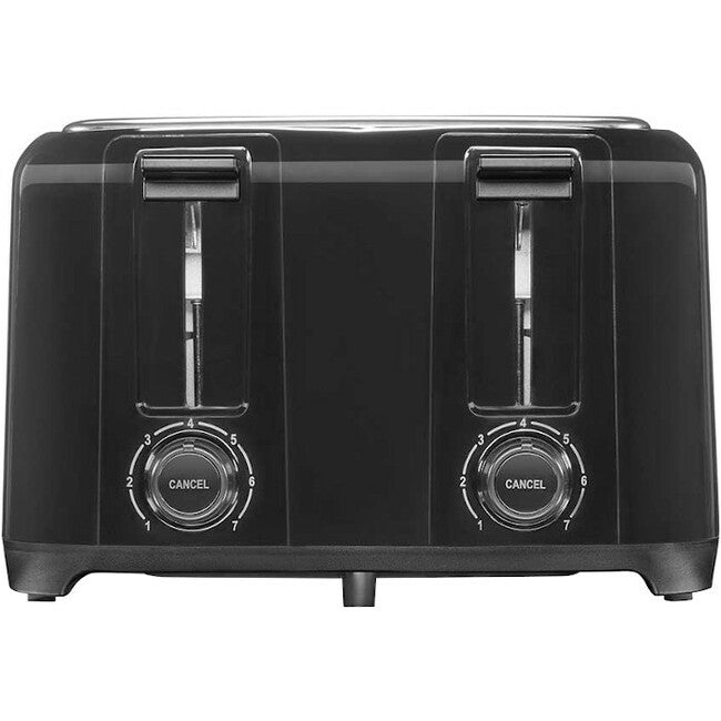 Proctor Silex Wide Slot 4-Slice (Black) Toaster
