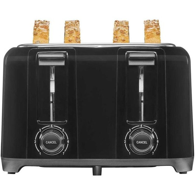 Proctor Silex Wide Slot 4-Slice (Black) Toaster - 24215PS