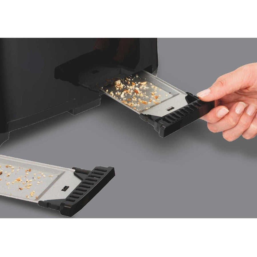 Proctor Silex Wide Slot 4-Slice (Black) Toaster - 24215PS
