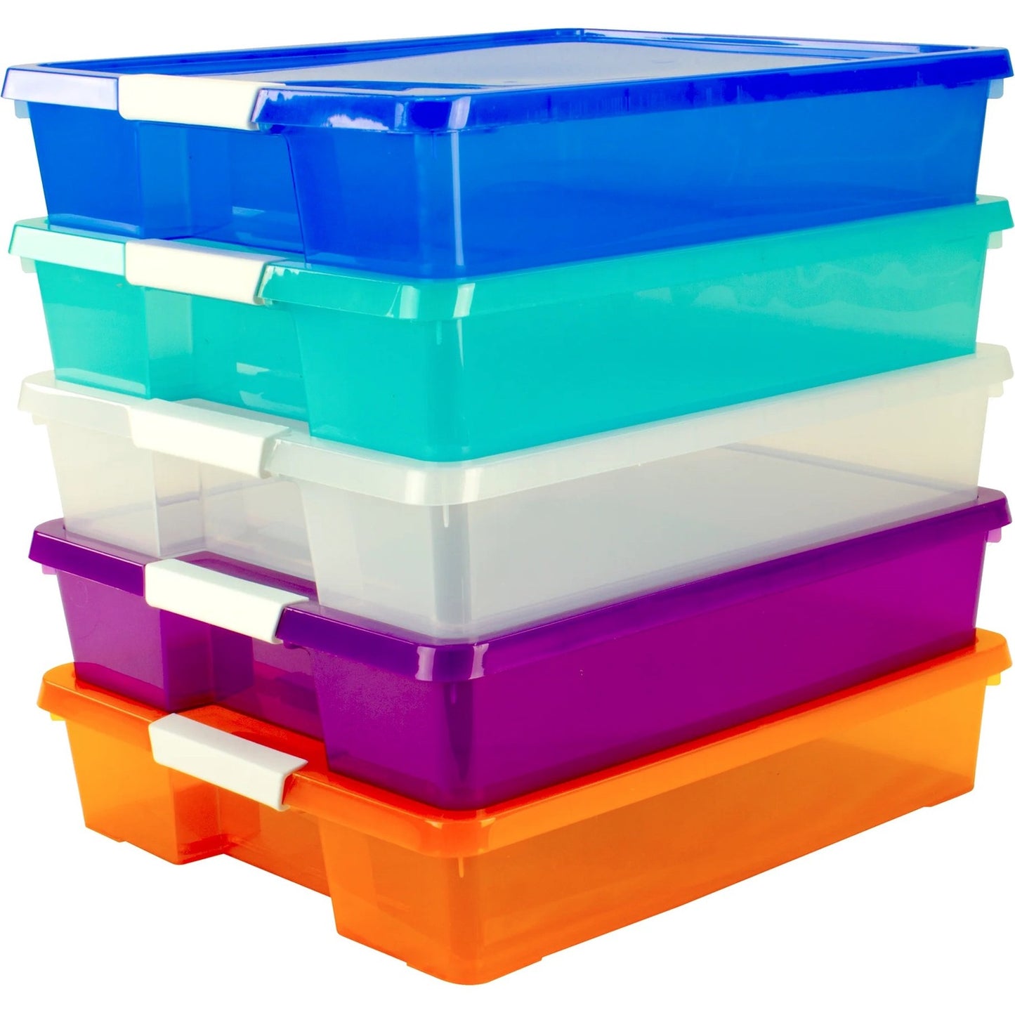 Storex Project Box, Assorted Colors