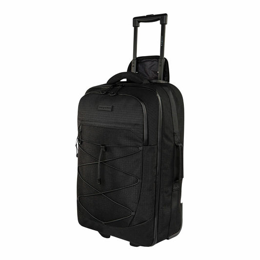 bugatti Outland Travel/Luggage Case (Carry On) for 17" to 17.3" Travel, Sweater, Laundry, Notebook, Tablet - Black
