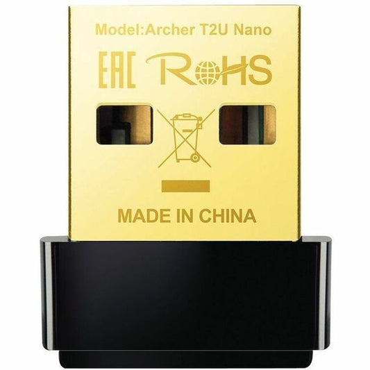 TP-Link Archer T2U Nano IEEE 802.11ac Dual Band Wi-Fi Adapter for Desktop Computer