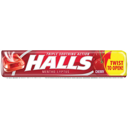 Halls Cherry Cough Drops