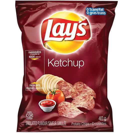 Lays Ketchup Potato Chips