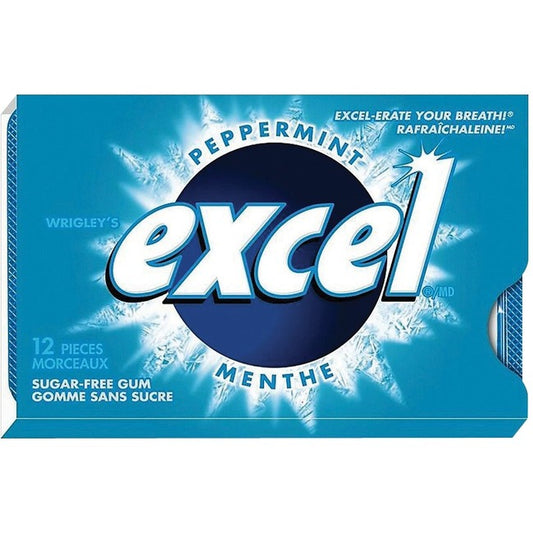 Excel Peppermint Chewing Gum