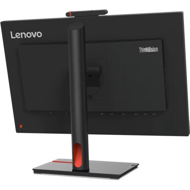 Lenovo ThinkVision T24v-30 24" Class Webcam Full HD LED Monitor - 16:9 - Raven Black - 63D8MAR3US