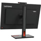 Lenovo ThinkVision T24v-30 24" Class Webcam Full HD LED Monitor - 16:9 - Raven Black - 63D8MAR3US