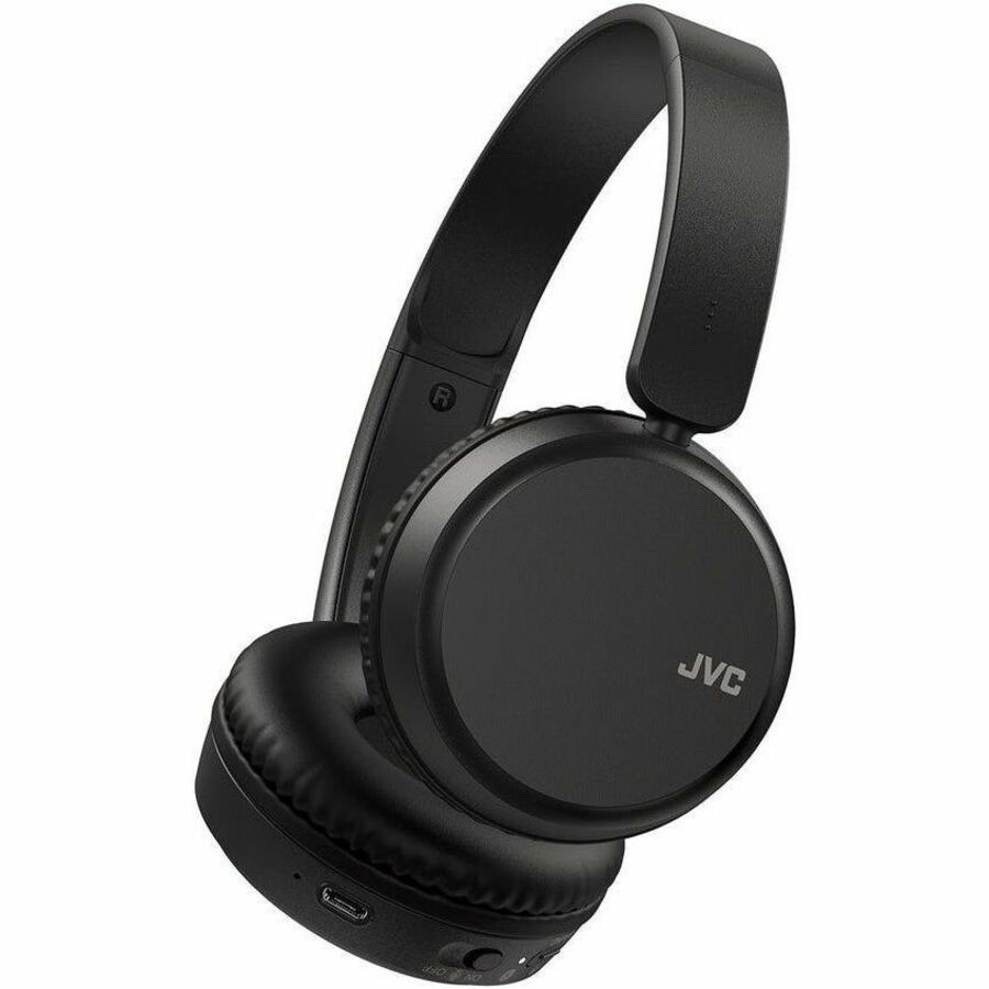 JVC HA-S36W-B On-Ear Wireless Headphones - Carbon Black - HAS36WB