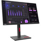 Lenovo ThinkVision T24i-30 24" Class Full HD LED Monitor - 16:9 - Raven Black