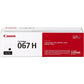 Canon 067 Original High Yield Laser Toner Cartridge - Black - 1 Each - 5106C001