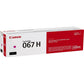 Canon 067 Original High Yield Laser Toner Cartridge - Magenta - 1 Each - 5104C001