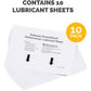 Fellowes Powershred Performance+ Lubricant Sheets - 4015501