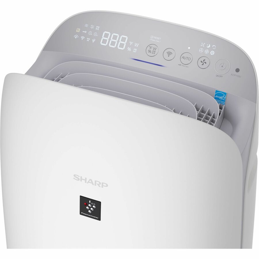 Sharp Plasmacluster 7000 KCP110CW Air Purifier - KCP110CW