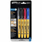 Avery Marks A Lot&reg; UltraDuty&reg; Markers Bullet Tip, Assorted Colours, Pack of 4