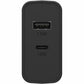 OtterBox USB-C and USB-A Dual Port Wall Charger, 30W Combined Fast Charge - 78-81020