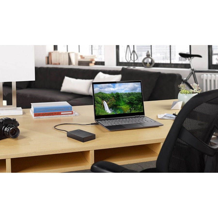 Seagate One Touch STKZ5000400 5 TB Portable Hard Drive - 2.5" External - Black - STKZ5000400