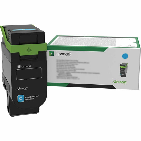 Lexmark 75M1XC0 Original Extra High Yield Laser Toner Cartridge - Single Pack - Return Program - Cyan - 1 Each