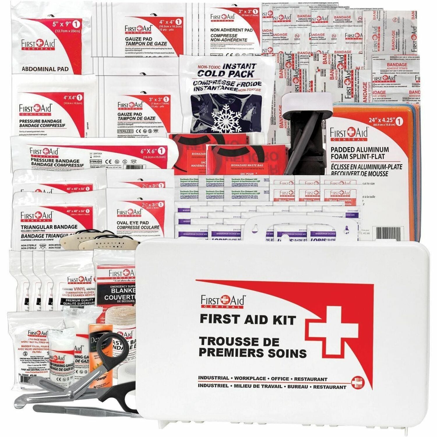 First Aid Central CSA Type 3 Intermediate Small Bulk First Aid Kit