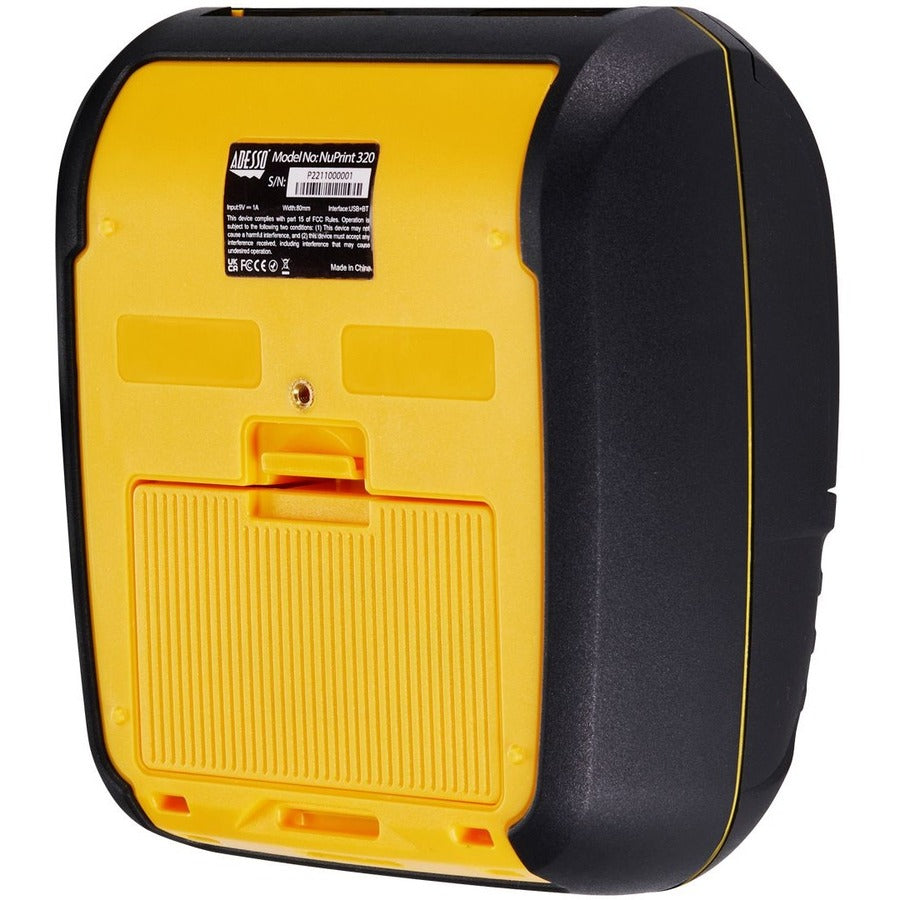 Adesso NuPrint NuPrint 220B Retail, Delivery, Restaurant, Pharmacy, Transportation & Logistic, Parking Ticket Direct Thermal Printer - Monochrome - Receipt Print - USB - Bluetooth - Battery Included - NUPRINT 220B