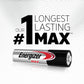 Energizer MAX Alkaline AAA Batteries, 12 Pack - E92BP-12
