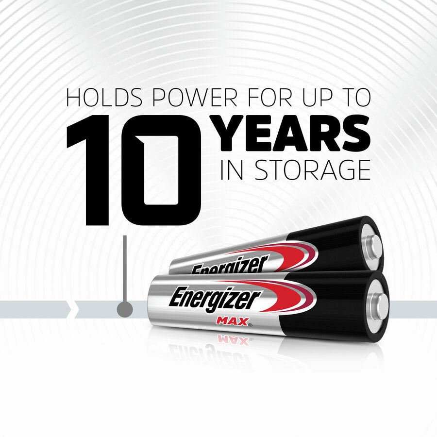 Energizer MAX Alkaline AAA Batteries, 12 Pack - E92BP-12