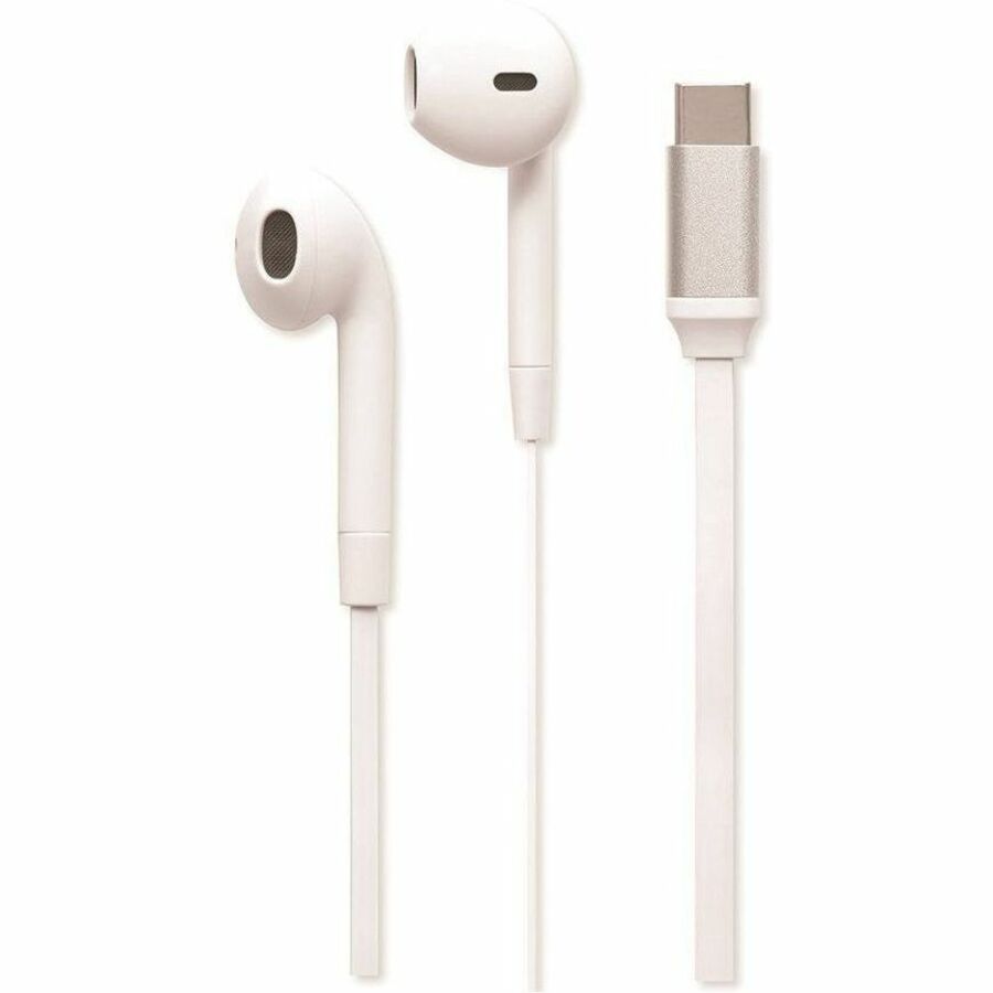 iStore Classic Fit USB-C Earbuds, Matte White