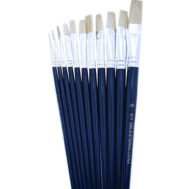 DBLG Import Hog Hair Paint Brush 577-10