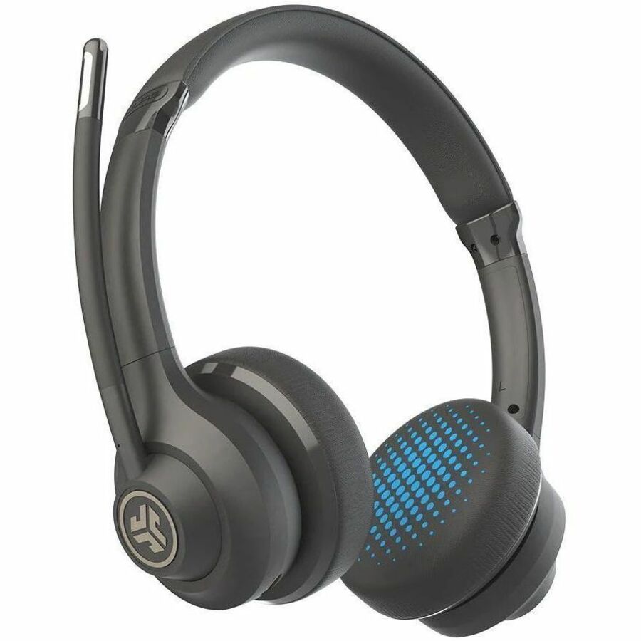 JLab Go Work Wireless & Wired On-Ear Headset - IFCHBGOWORKRBLK4