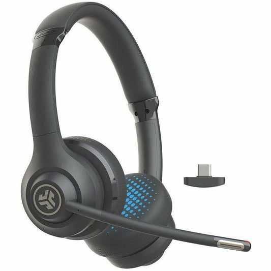 JLab Go Work Wireless & Wired On-Ear Headset