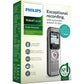 Philips VoiceTracer DVT2015 8GB Voice Recorder with Sembly Cloud Speech-to-Text Software - DVT2015