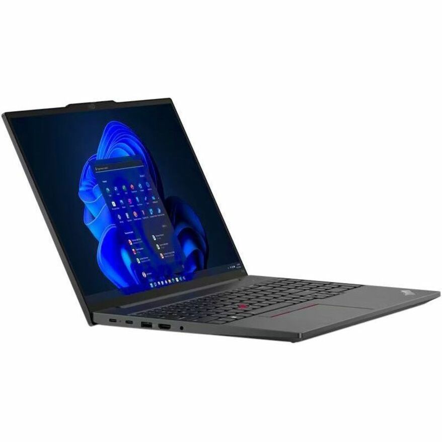 Lenovo ThinkPad E16 Gen 1 21JN003YUS 16" Notebook - WUXGA - 60 Hz - Intel Core i5 13th Gen i5-1335U - 16 GB - 256 GB SSD - English Keyboard - Graphite Black - 21JN003YUS