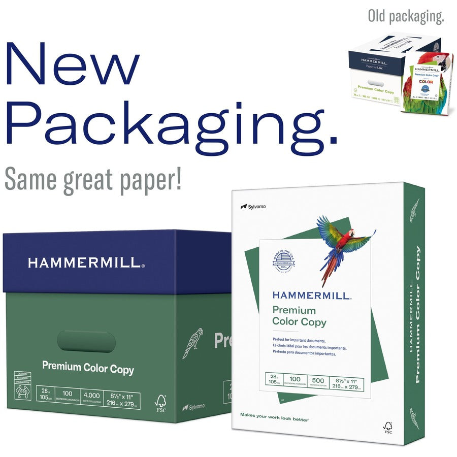 Hammermill Premium Color Copy Paper - White - 102475-NVXC