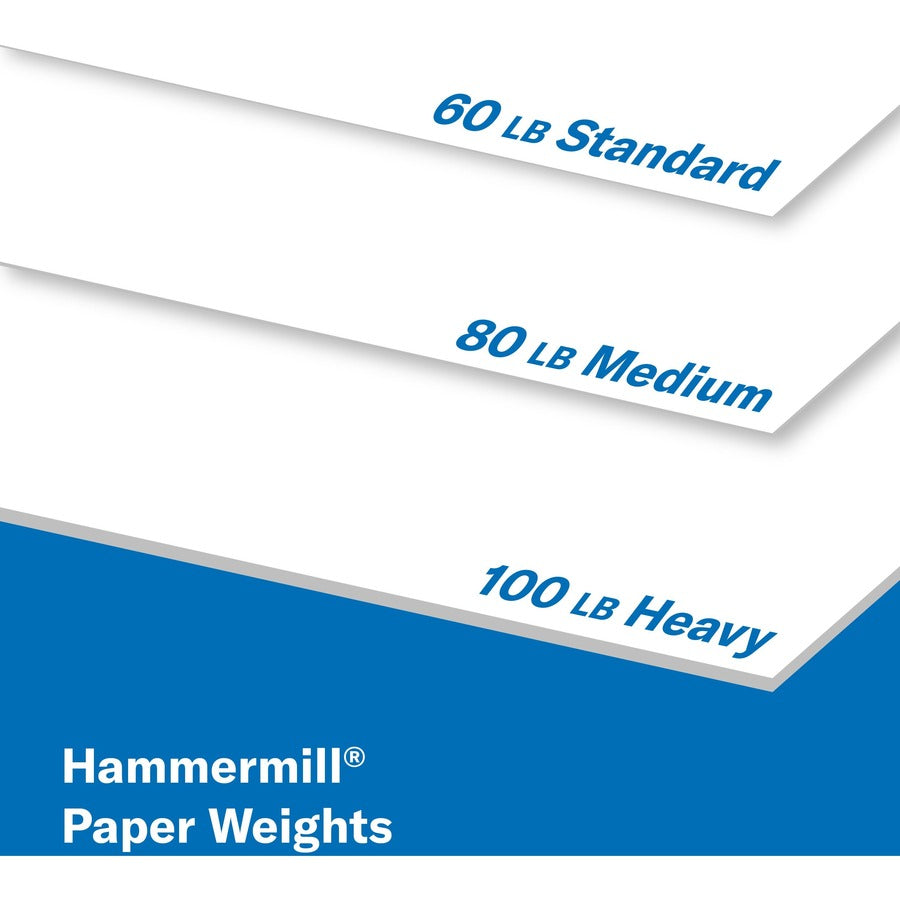 Hammermill Color Copy Cover for Color Copiers, Inkjet & Laser Printers - White - 120040-NVXC
