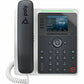 Poly Edge E220 IP Phone - Corded - Corded/Cordless - Bluetooth - 3 Multiple Conferencing - Desktop, Wall Mountable - Black - 82M87AA
