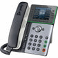 Poly Edge E350 IP Phone - Corded - Corded/Cordless - Wi-Fi, Bluetooth, NFC - 3 Multiple Conferencing - Desktop, Wall Mountable - Black - 82M89AA