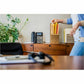 Poly Edge E350 IP Phone - Corded - Corded/Cordless - Wi-Fi, Bluetooth, NFC - 3 Multiple Conferencing - Desktop, Wall Mountable - Black - 82M89AA