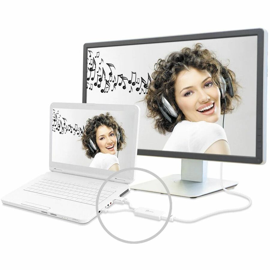 j5create VGA to HDMI Video Audio Adapter - JDA214