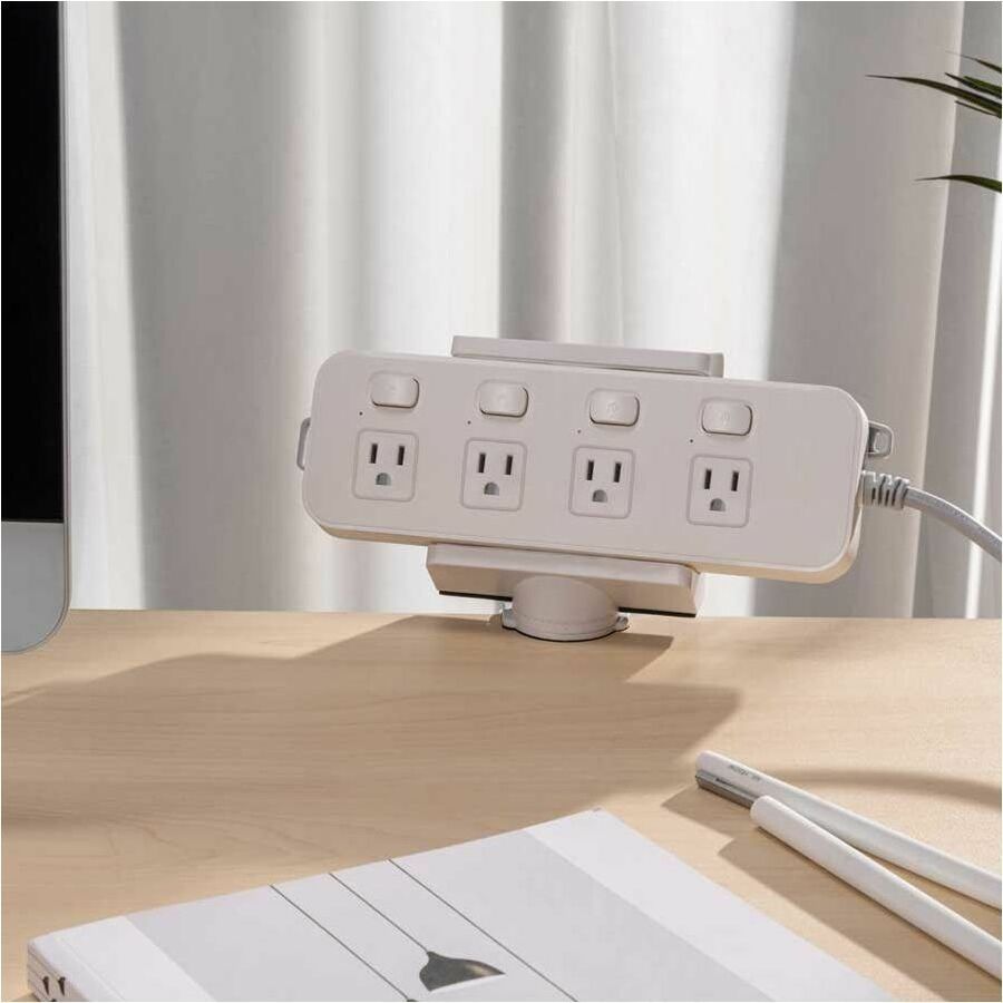 IntekView Desk Mount for Power Strip & Surge Protector | Ergonomic Cable Management - PM100