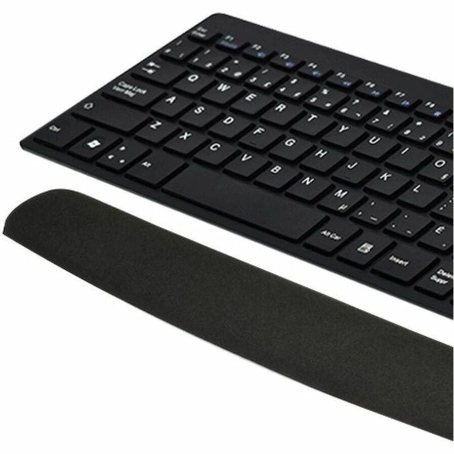 Anti-Slip Ergonomic Wrist Rest Pad Black Silicone - WS200