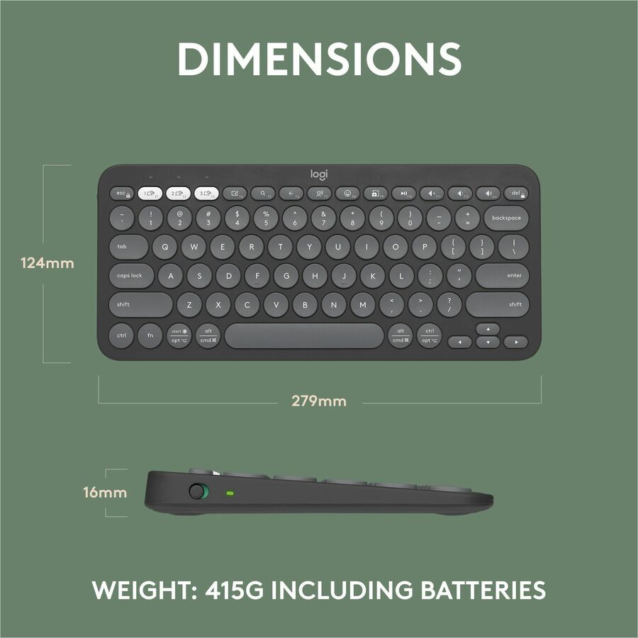 Logitech Pebble Keys 2 K380s - 920-011775