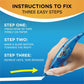 BIC Wite-Out Brand Exact Liner Correction Tape, 6.1 Metres, 1-Count Pack of white Correction Tape, Fast, Clean and Easy to Use Tear-Resistant Tape Office or School Supplies - WOELP11-WHI-CA