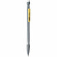 BIC Extra-Precision Mechanical Pencil, HB Lead, Metallic Barrel, Fine Point (0.5 mm), Black, 12-Count - MPF11 BLK-CA