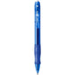 BIC Gel-ocity Original Blue Gel Pens, Medium Point (0.7 mm), 4-Count Pack, Retractable Gel Pens With Comfortable Grip - RLCP41-BLU-CA
