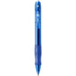 BIC Gel-ocity Original Blue Gel Pens, Medium Point (0.7 mm), 4-Count Pack, Retractable Gel Pens With Comfortable Grip - RLCP41-BLU-CA