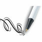 BIC Clic Stic Black Retractable Ballpoint Pens, Medium Point (1.0 mm), 12-Count Pack, Round Barrel Design for Comfortable Writing - CSM11 BLK-CA