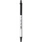 BIC Clic Stic Black Retractable Ballpoint Pens, Medium Point (1.0 mm), 12-Count Pack, Round Barrel Design for Comfortable Writing - CSM11 BLK-CA