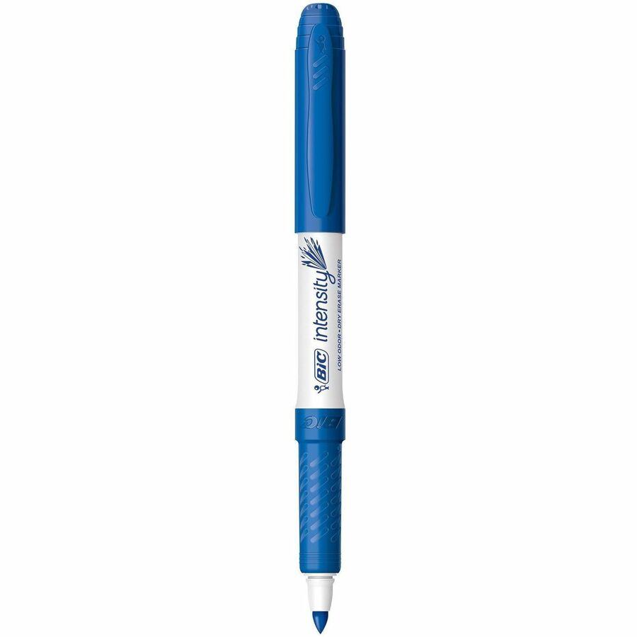 BIC Intensity Low odour Dry Erase Markers, Fine Tip, Assorted Colours, 6-Count Pack of Erasable Markers With Low-odour Ink for a Pleasant Writing Experience - GDEP61-AST-CA