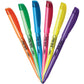 BIC Brite Liner Highlighter, Chisel Tip For Broad Highlighting & Fine Underlining, Assorted Colours, 5-Count - BLP51W-AST-CA